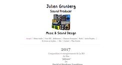 Desktop Screenshot of juliengrunberg.com